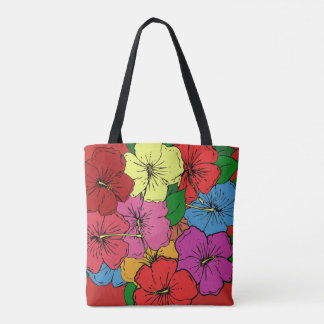 Hibiscus Flowers #6 Tote Bag