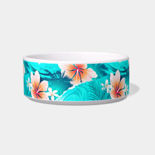 Hibiscus flowers at the beach bowl