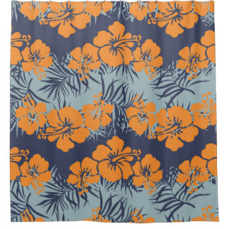Hibiscus flowers seamless pattern,Vintage floral w
