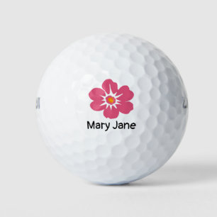 Hibiscus for Hawaii Golf Balls