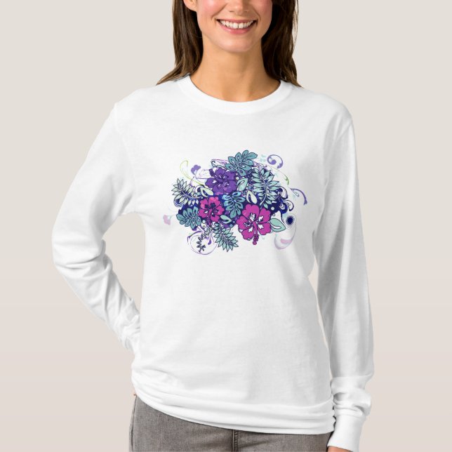 Hibiscus_Growth T-Shirt (Front)