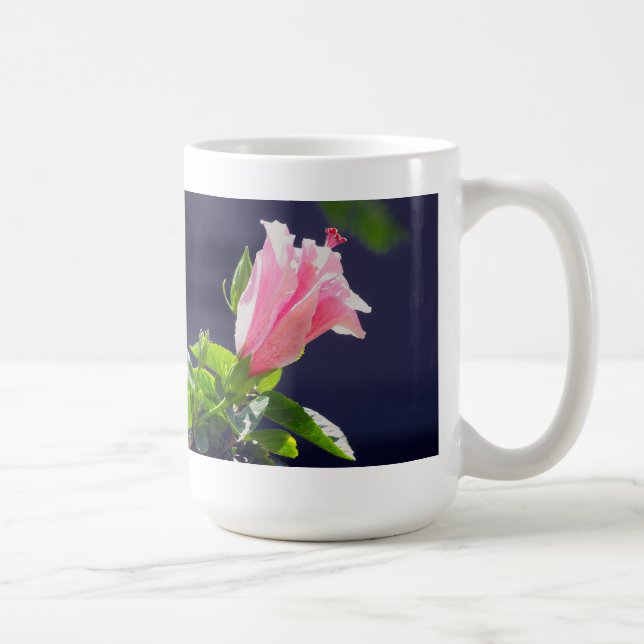 Hibiscus in Bright Sunlight Coffee Mug (Right)