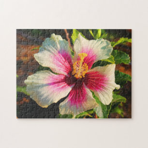 Hibiscus in Oahu, Hawaii Jigsaw Puzzle