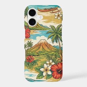 Hibiscus Island Hawaiian Scenic - Teintes vives