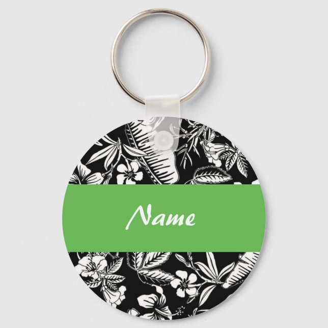 hibiscus keychain (Front)