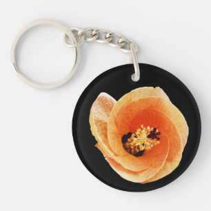 Hibiscus Keychain