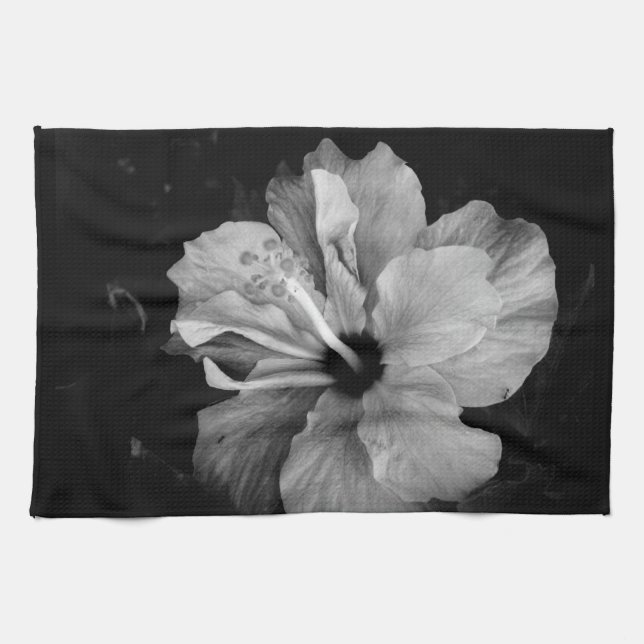 Hibiscus  kitchen towel (Horizontal)