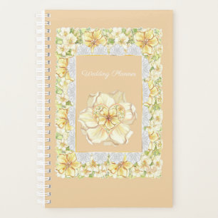 Hibiscus & lace YELLOW Planner