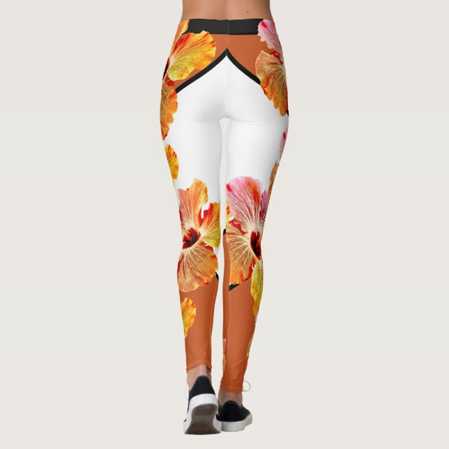 Hibiscus Leggings (Back)