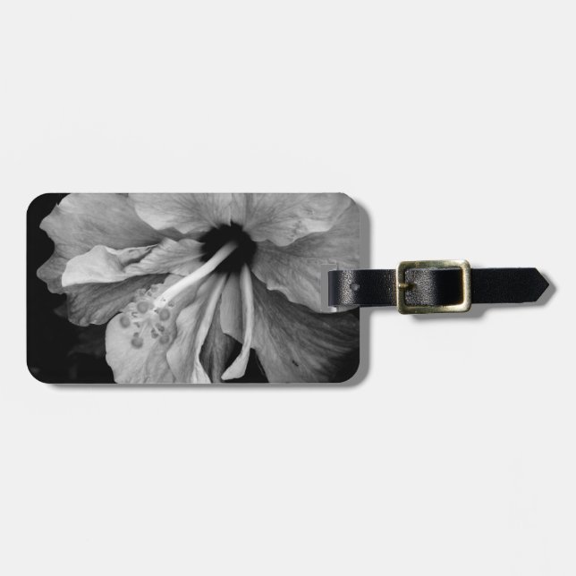 Hibiscus  luggage tag (Front Horizontal)