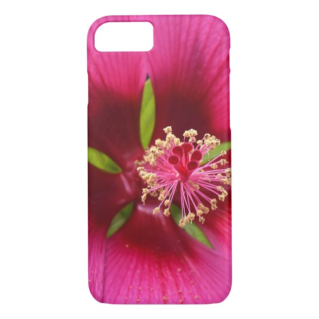 Hibiscus macro Case-Mate iPhone case (Back)