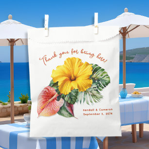 Hibiscus Mariage Merci Favoriser les sacs