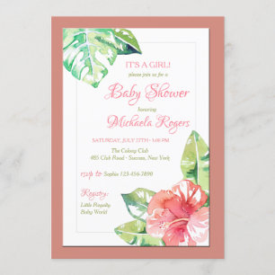 Hibiscus Morning Invitation