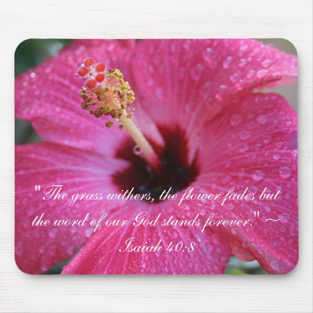 Hibiscus Mousepad (Front)