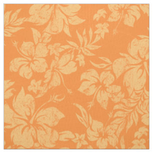 Hibiscus Pareau Hawaiian Floral Aloha Shirt Print Fabric