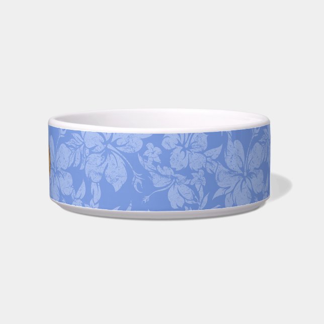 Hibiscus Pareau Hawaiian Pet Bowls (Right)