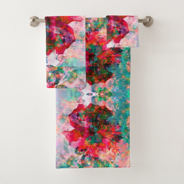 Hibiscus Patch de serviette Setl (En situation)