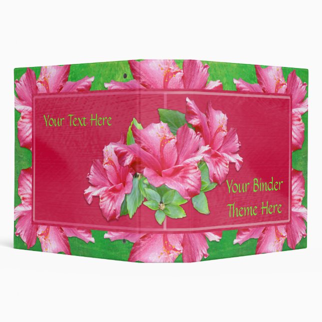 Hibiscus Queen 2" Binder (Background)
