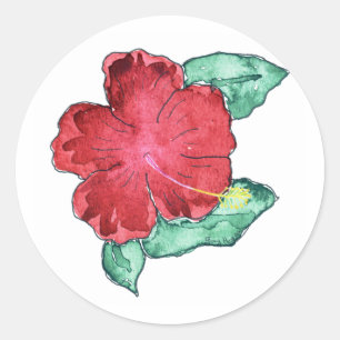 Hibiscus Sticker