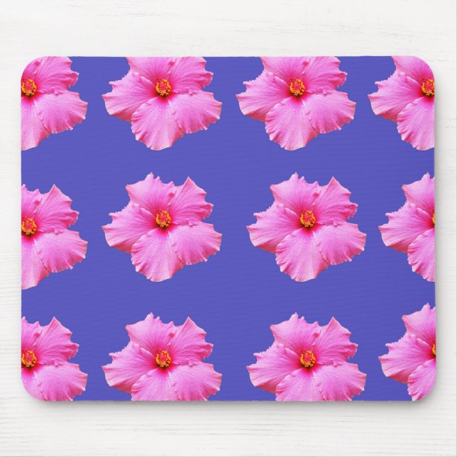 Hibiscus  Summer Breeze,_ Mouse Pad (Front)