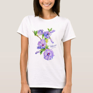 Hibiscus syriacus t-shirt dames d'art