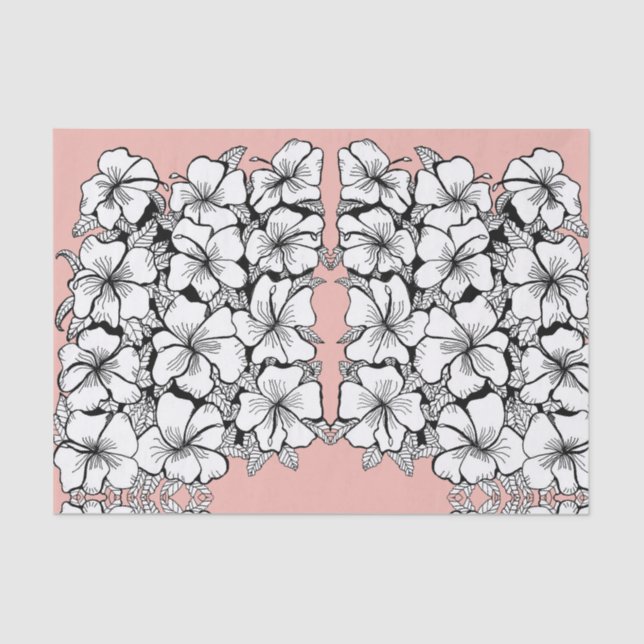 Hibiscus Tissue Paper (Front)