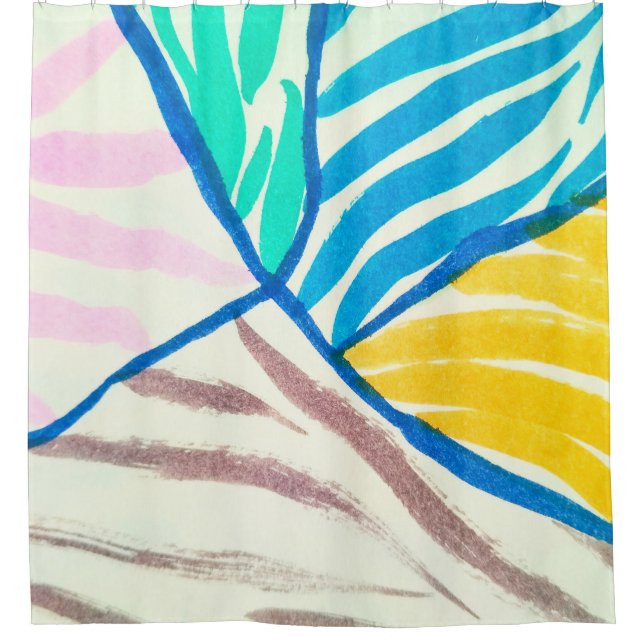 Hibiscus tropical leaves hawaiian ornament wallpap (Front)