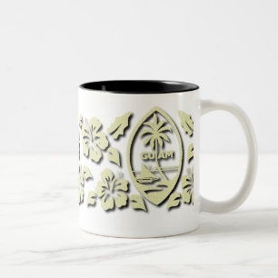 Hibiscus w/Guam Seal Mug