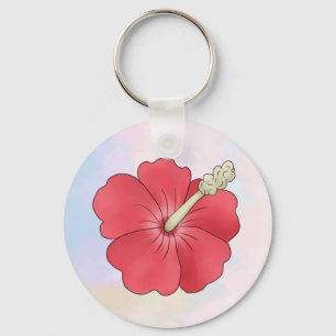 Hibiskus keychain