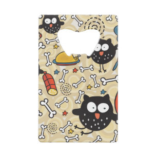 Hibou avec le motif de viande