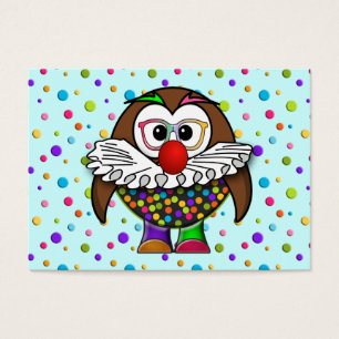 hibou clown