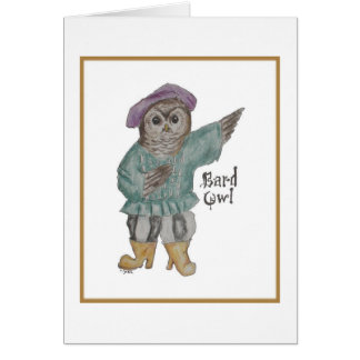 Hibou de barde