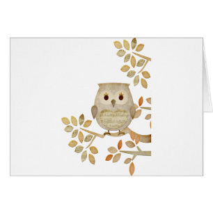 Hibou musical d'arbre