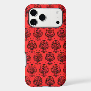 Hibou (rouge) - Coque iPhone (16 Pro Max)