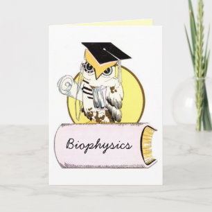 Hibou sage de cartes de Merci dans des livres de