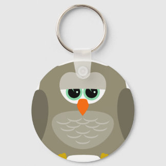 Hibou triste keychain