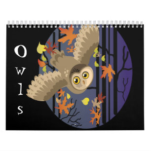 Hiboux, calendrier