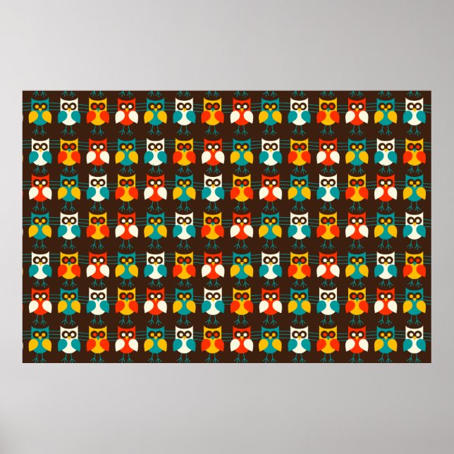 Hiboux Motif 1 Impression (Devant)