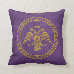 Hic est Pulvinus Romanus. Throw Pillow