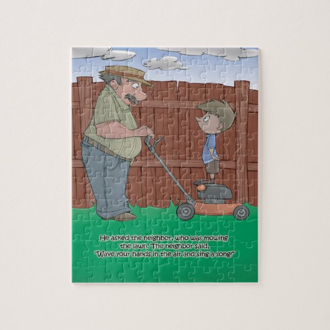 Hiccup Book puzzle - The Neighbour - 8x10 (110 pc) (Vertical)