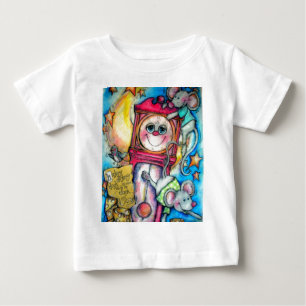 Hickory Dickory Dock Nursery Rhyme Time Baby T-Shirt