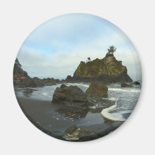 Hidden Beach II at Redwood National Park Magnet