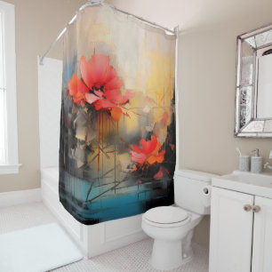 Hidden Beauty – Abstract Floral Modern Art