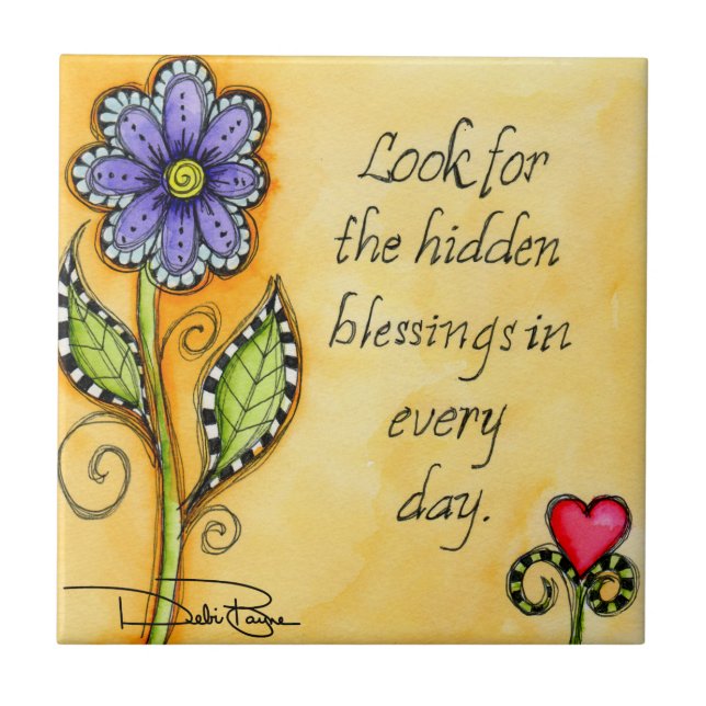 Hidden Blessings Tile (Front)