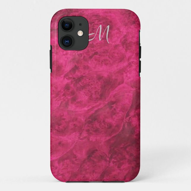 Hidden Canines in Raspberry iPhone 5 case (Back)