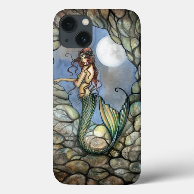Hidden Cavern Mermaid Fantasy Art Mermaids Case-Mate iPhone Case (Back)