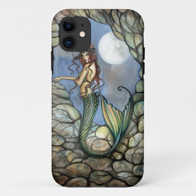 Hidden Cavern Mermaid Fantasy Art Mermaids Case-Mate iPhone Case (Back)