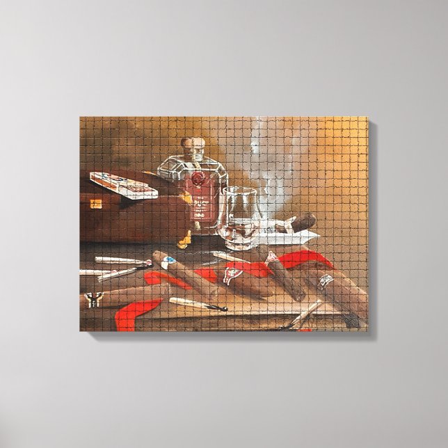 Hidden Corner 3/14 Max Zaxster Canvas Print (Front)