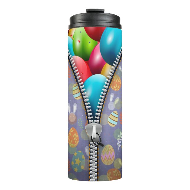 Hidden Easter Eggs Thermal Tumbler (Front)