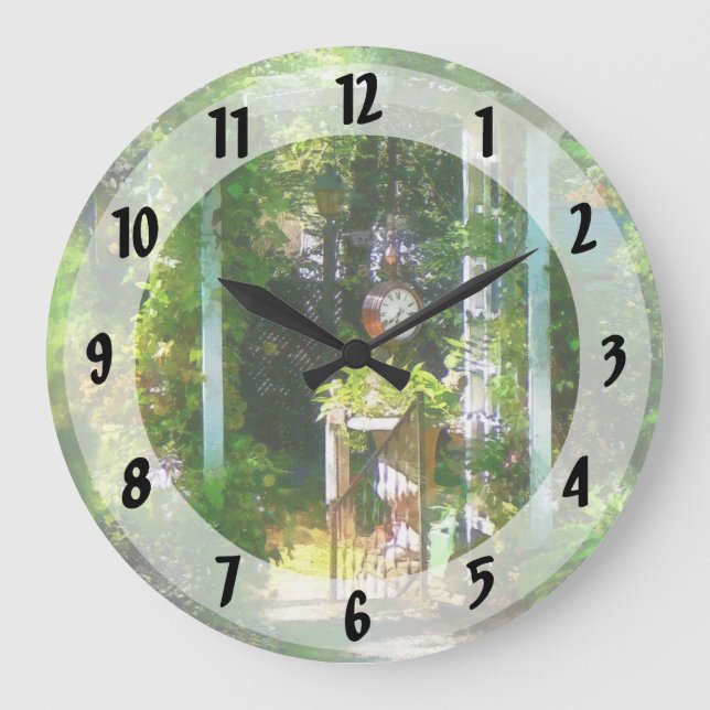 Hidden Garden Large Clock (Front)